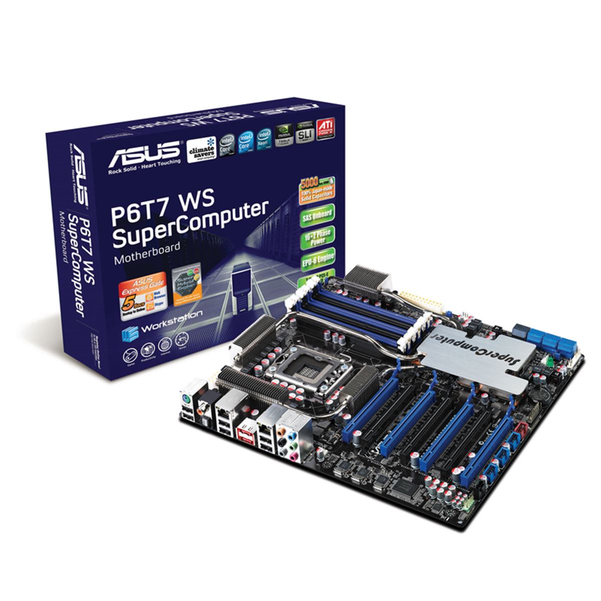 ASUS、WS向けマザー「P6T7 WS SuperComputer」 - 価格.com