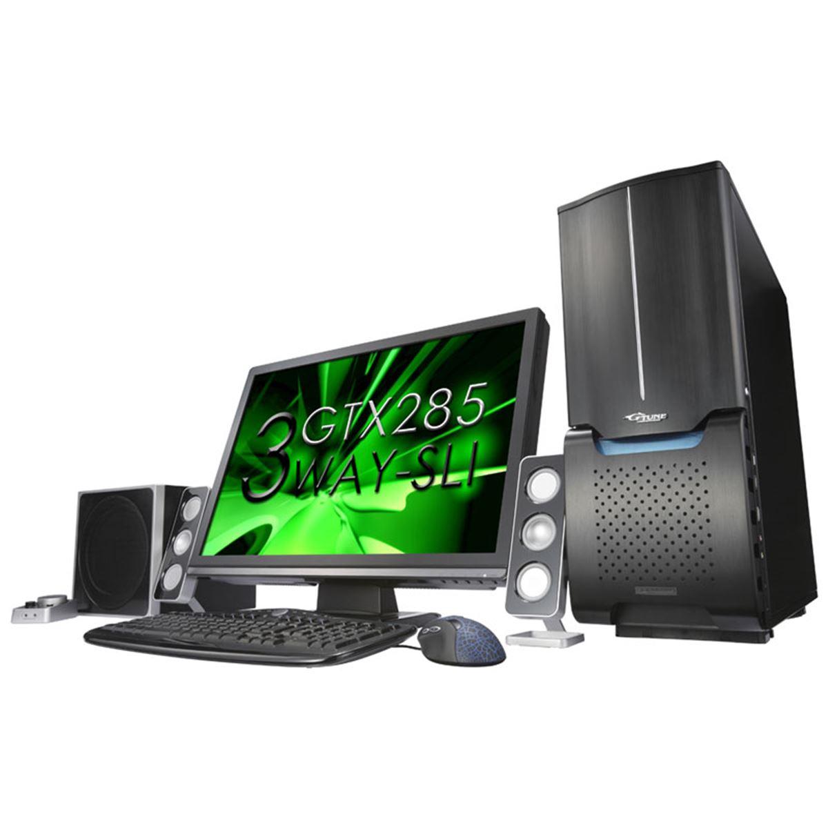 PCデスクトップ マウス、GTX285を3枚搭載のハイエンドゲームPC - 価格.com