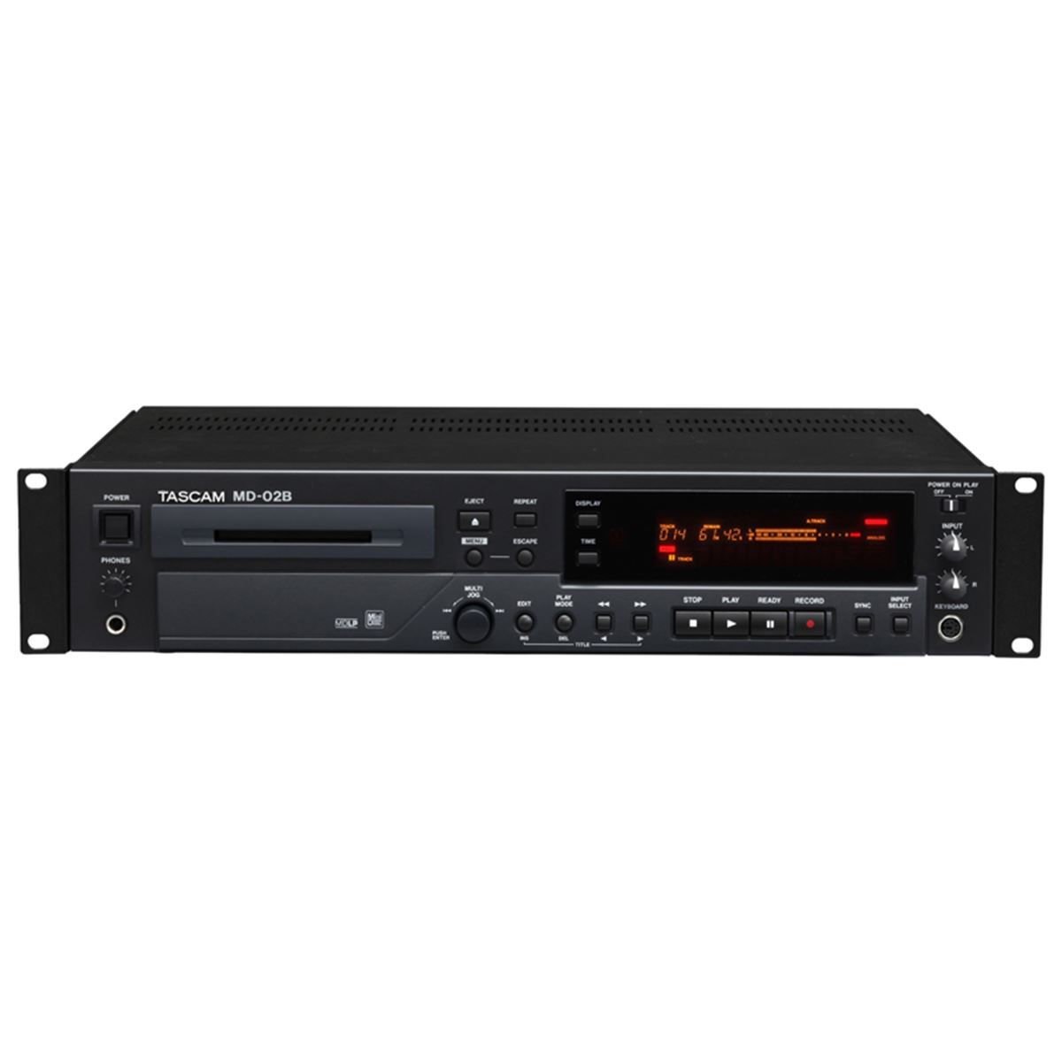 MD録音履歴4時間・TASCAM MD-02 MDLP対応 業務用MDデッキ MD録音履歴4時間・TASCAM MD-02 MDLP対応 業務用MDデッキ - メルカリ