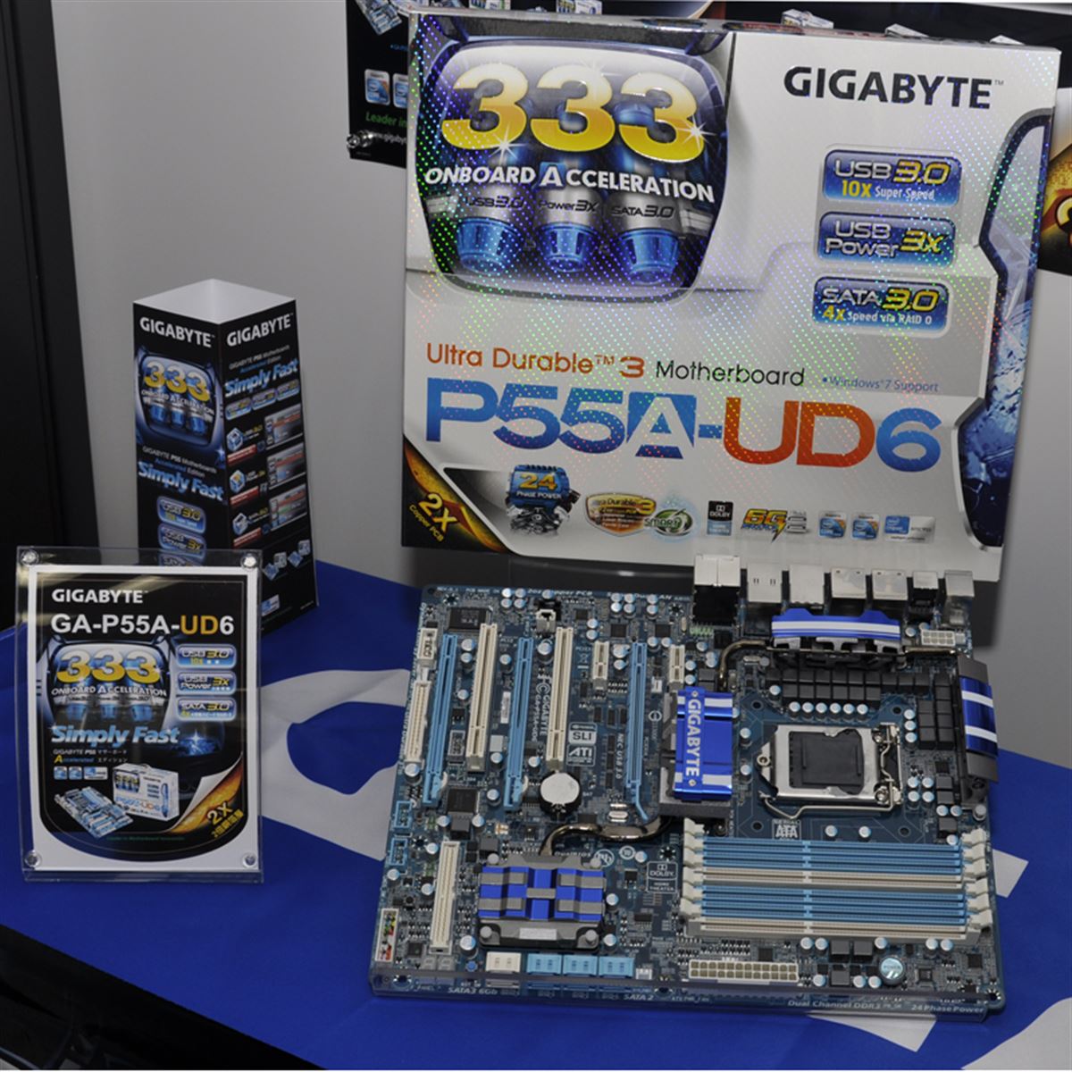 GIGABYTE、USB3.0&SATA3.0対応P55マザーボード - 価格.com