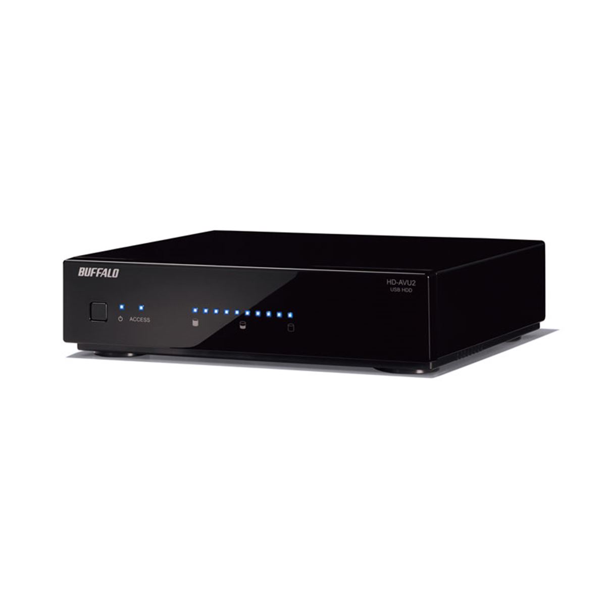 BUFFALO 残量メーター搭載 テレビ・レコーダー対応モデル 外付けハードディスク 2TB HD-AV2.0TU2/AJ tf8su2k バッファロー、残量メーター搭載の横置きHDD - 価格.com