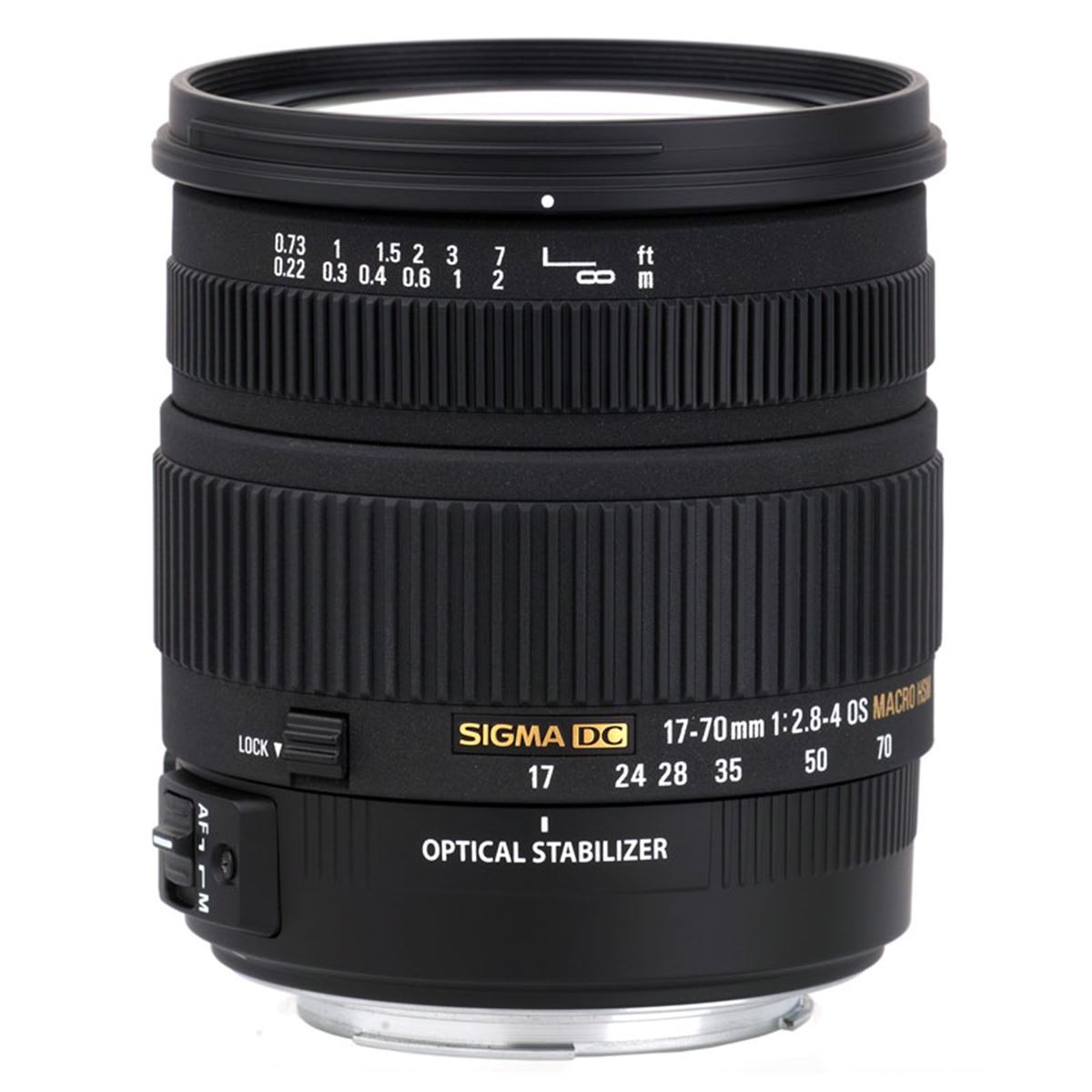 レンズ(ズーム) SIGMA 17-70mm f2.8-f4 Sigma 17-70mm f/2.8-4 DC Macro OS HSM Lens for Canon Mount