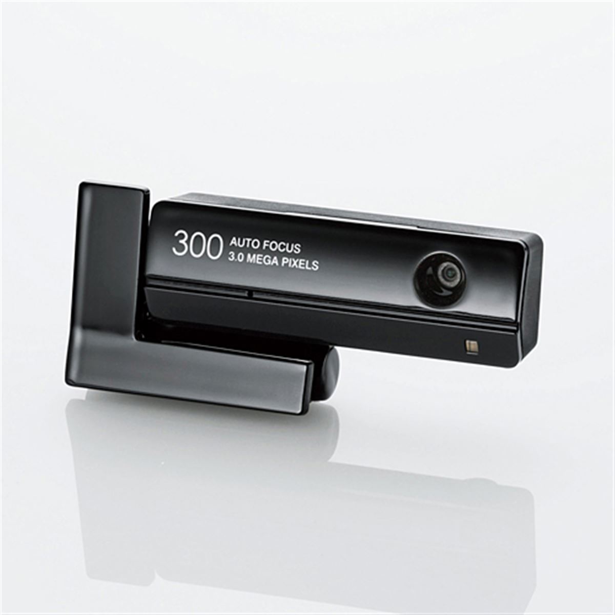 ELECOM Webカメラ UCAM-DLL300TBK 300万画素 リムーバブルスタンド搭載300万画素Webカメラ - UCAM-DLL300TBK