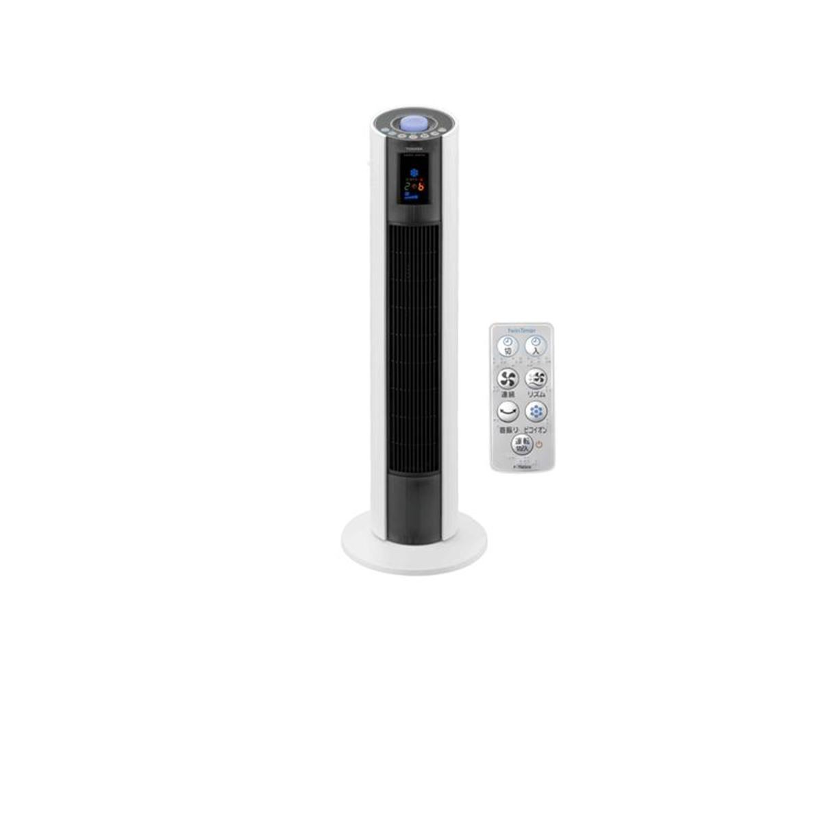 東芝　扇風機(タワー扇) ヨドバシ.com - 東芝 TOSHIBA タワー扇風機 リモコン付