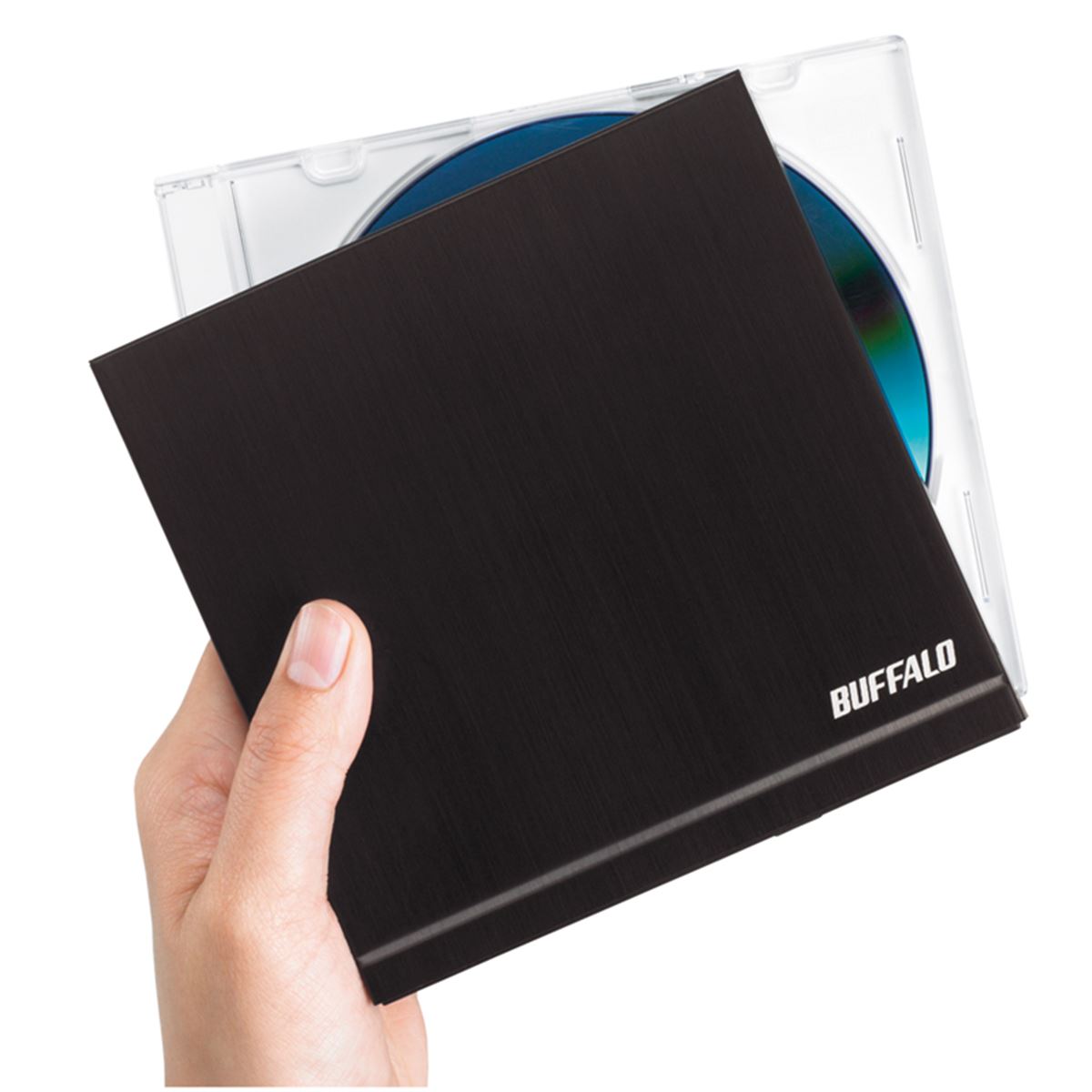 バッファロー、CDケースサイズのポータブルDVD - 価格.com