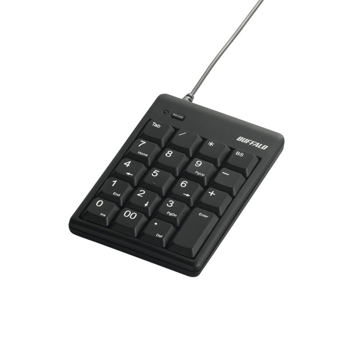 BUFFALO 有線テンキーボードTabキーUSBハブ付き ホワイト BSTKH100WH 2zzhgl6 Amazon.co.jp: バッファロー BUFFALO 有線テンキーボードTabキー