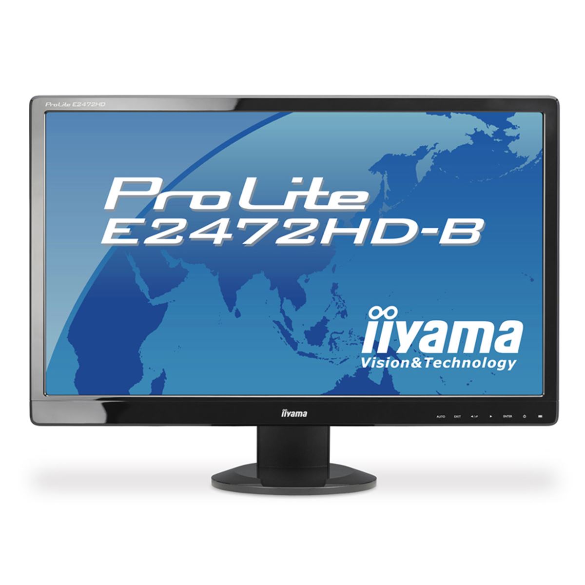 iiyama、ホワイトLED搭載の24型液晶ディスプレイ - 価格.com