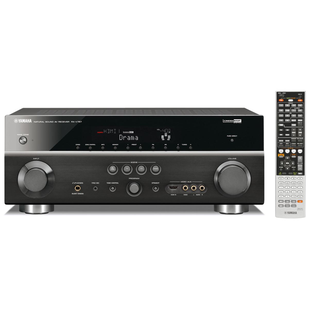 YAMAHA RX-V567 HDMI ARC 7.1チャンネルAVアンプ YAMAHA --RX-V567-- 3D映像伝送、7.1ch対応 本格仕上げの