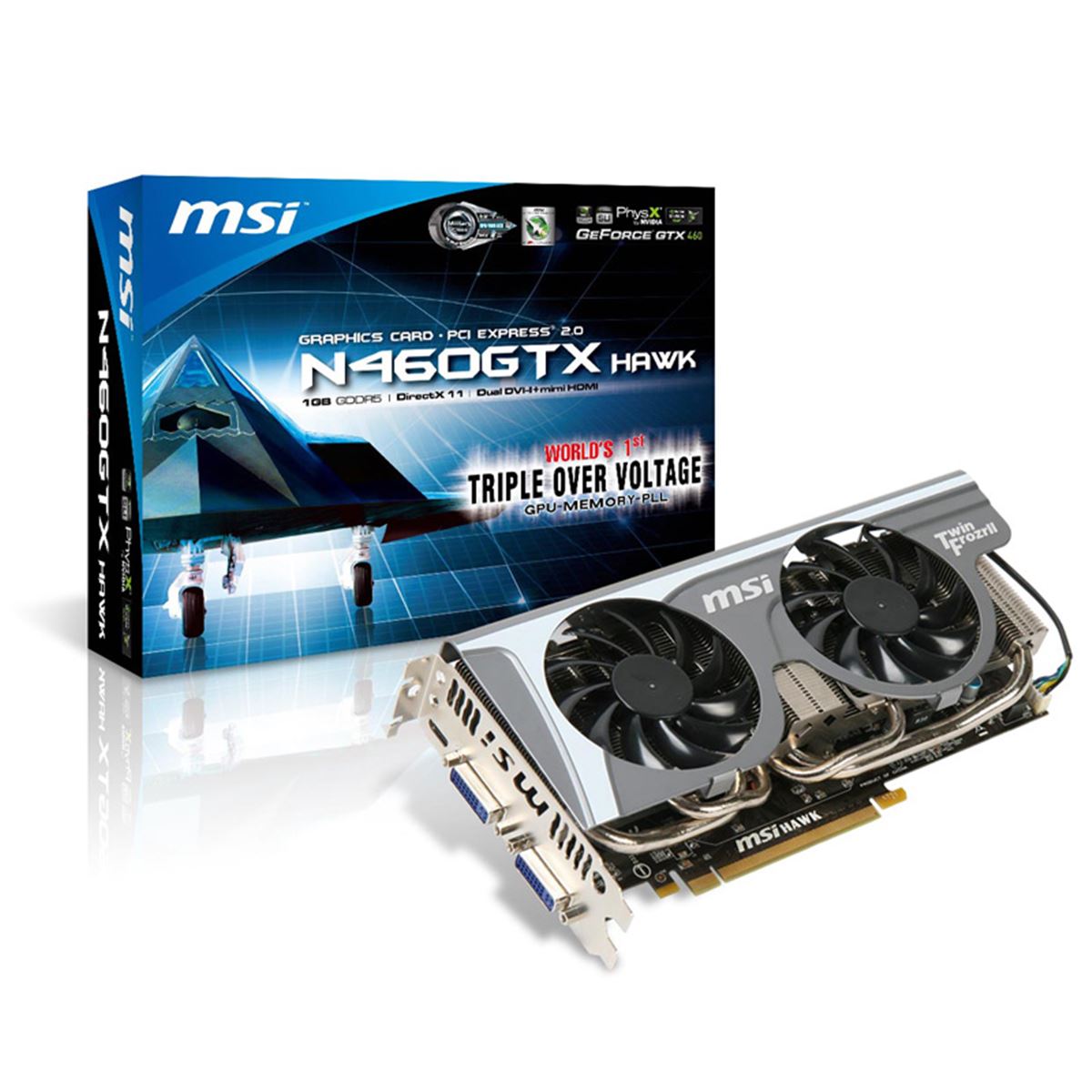 MSI、独自クーラーを採用したOC版GTX 460搭載VGA - 価格.com