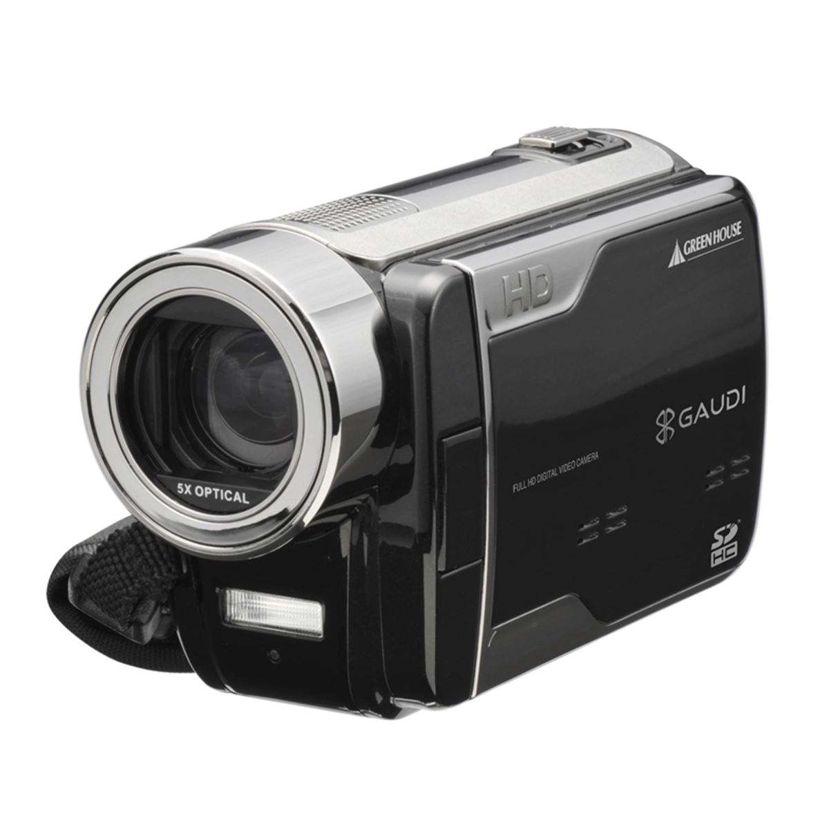 グリーンハウス、光学5倍ズーム搭載ビデオカメラ - 価格.com