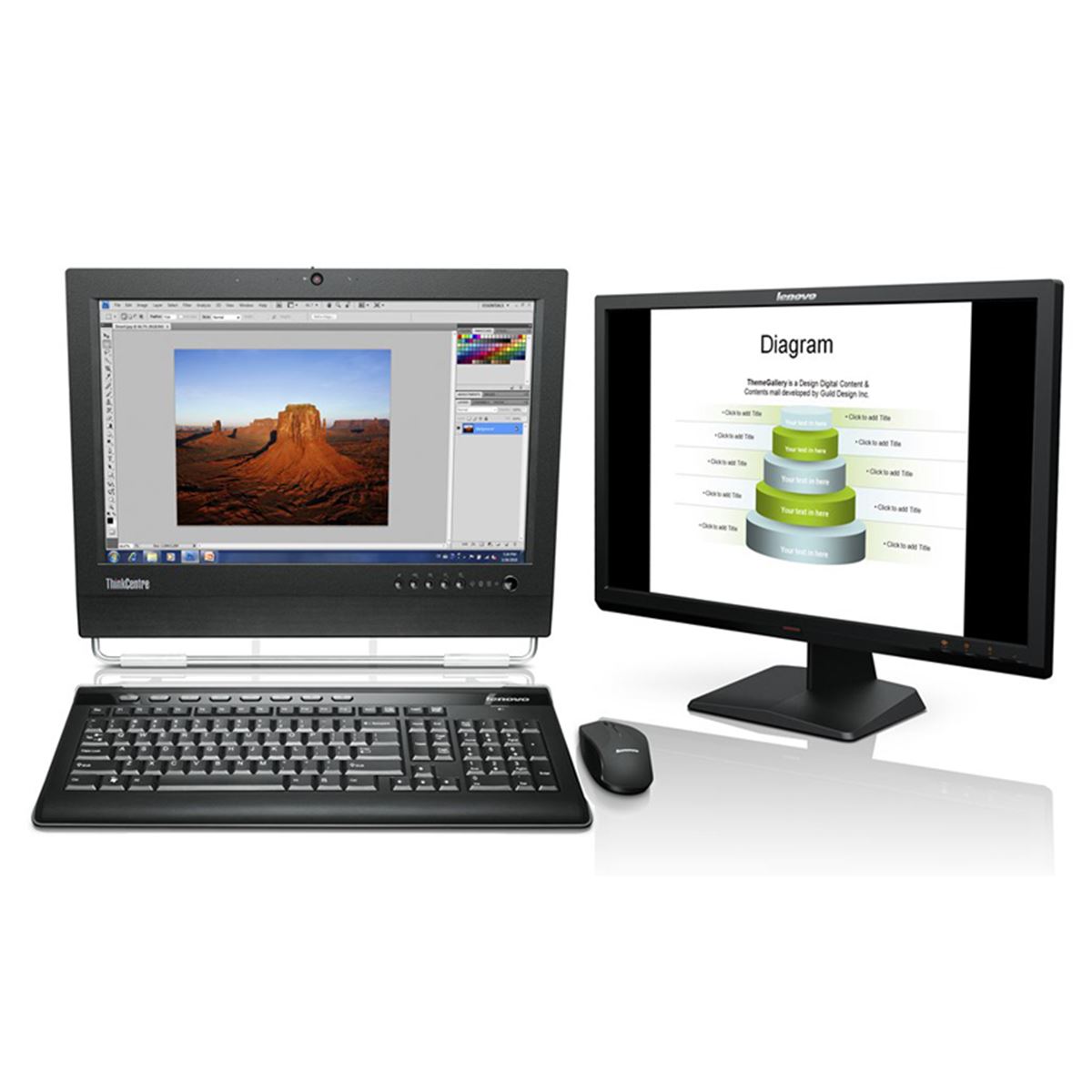 レノボ、企業向けの一体型デスクトップPC4機種 - 価格.com