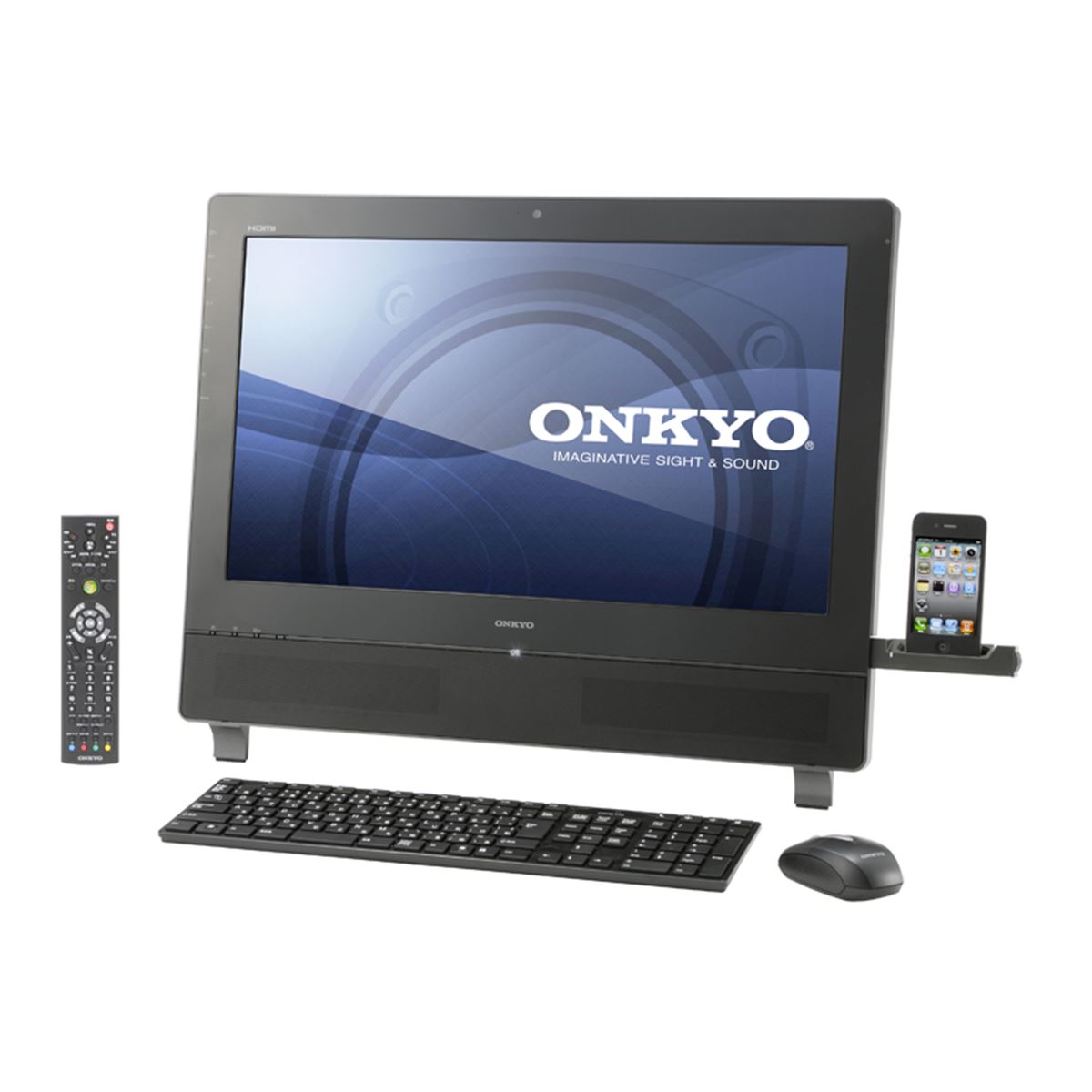 ONKYO　WindowSデスクトップパソコン　COREI７ オンキヨー、iPod/iPhone対応Dock搭載の一体型PC - 価格.com