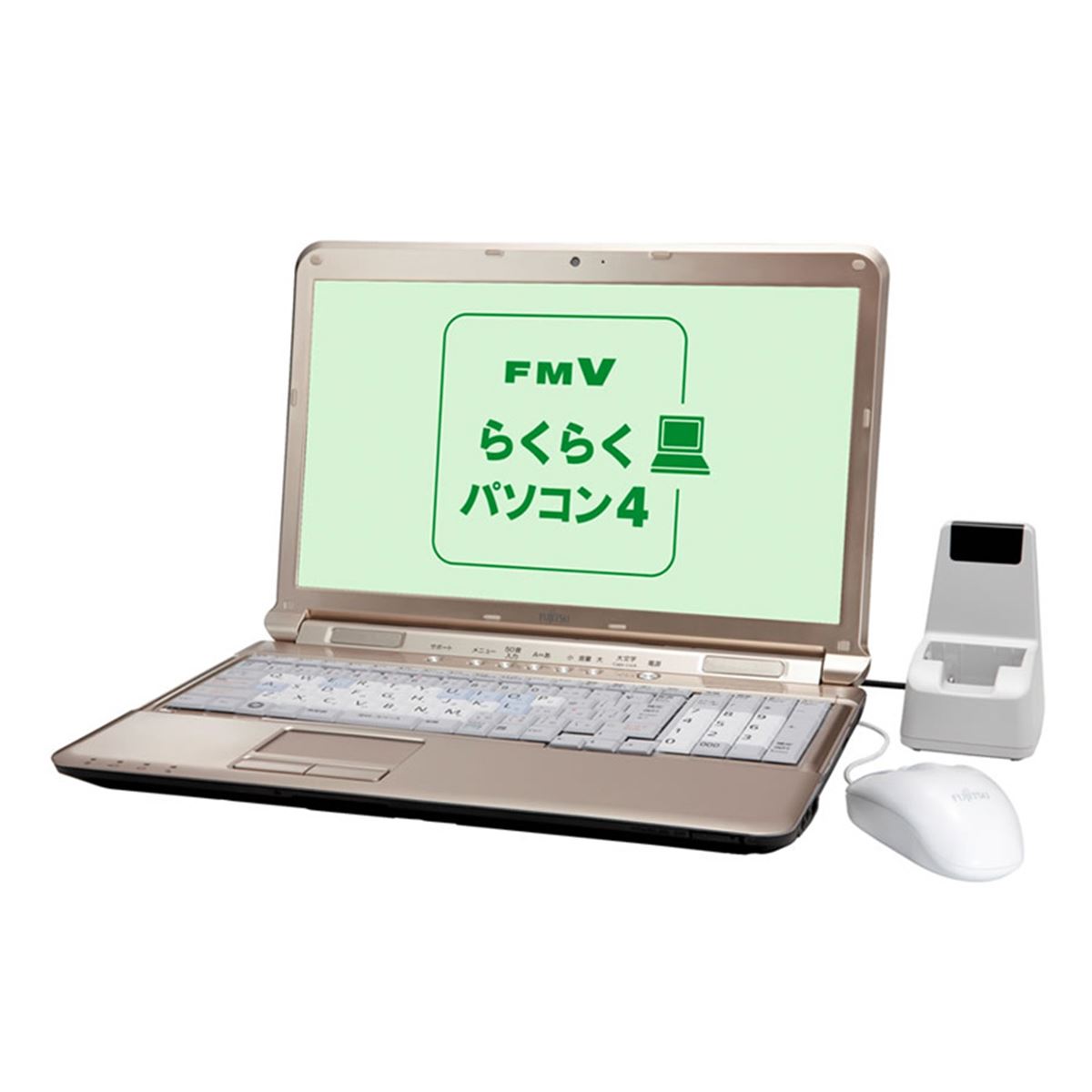 富士通らくらくパソコン４ AH/R4H Core i5　タッチパネル　オフィス 富士通、ノートPC「FMVらくらくパソコン4」を発表 - 価格.com