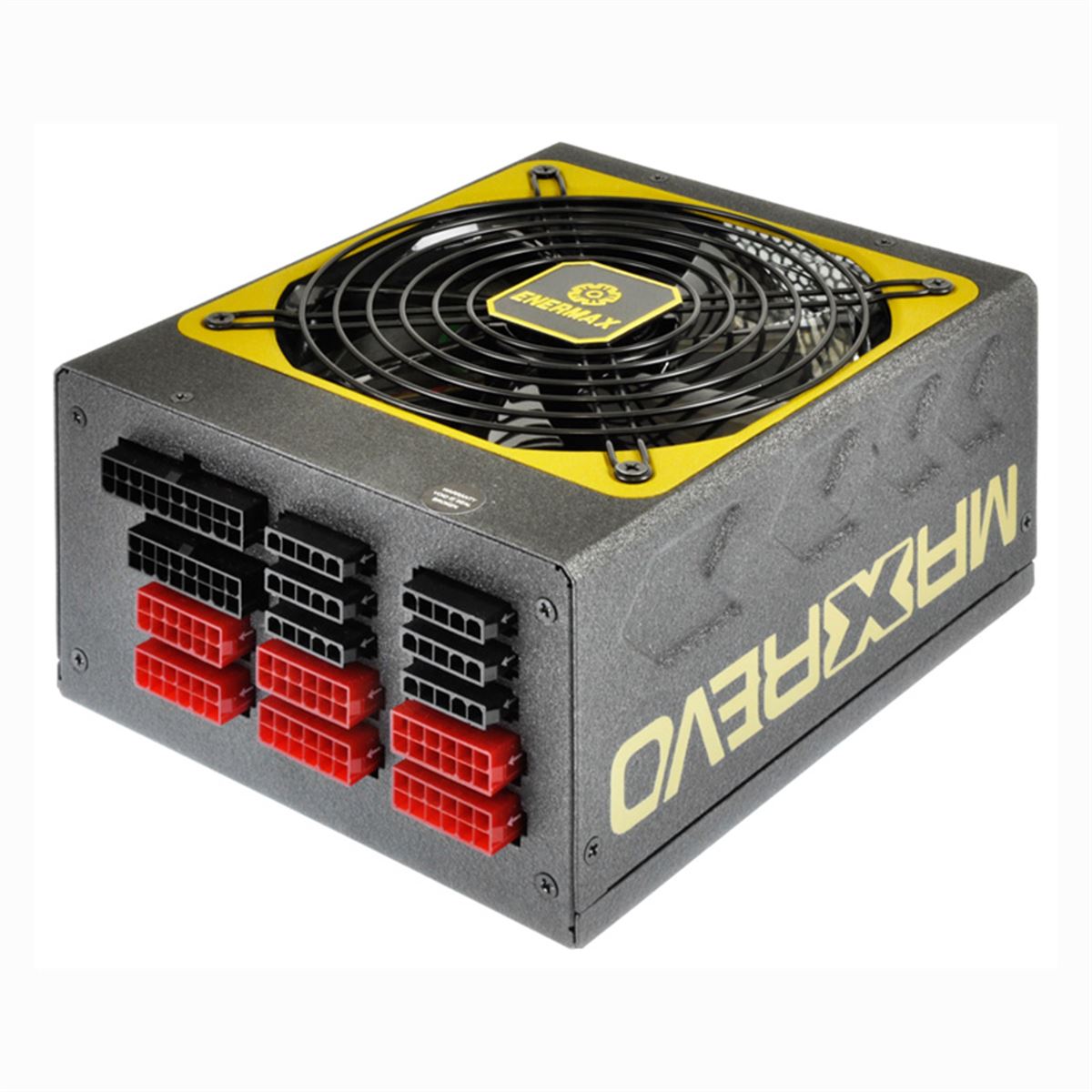 Enermax MAXREVO 1350W 電源ユニット ENERMAX 80PLUSゴールド電源 MAXREVO EMR1350EWTトップ