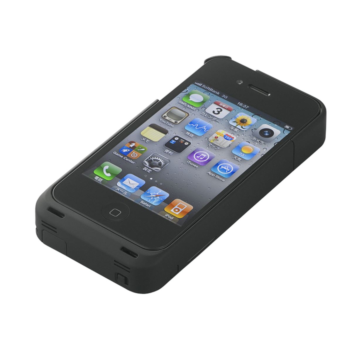 バッファローコクヨ、iPhone 4用バッテリーケース - 価格.com