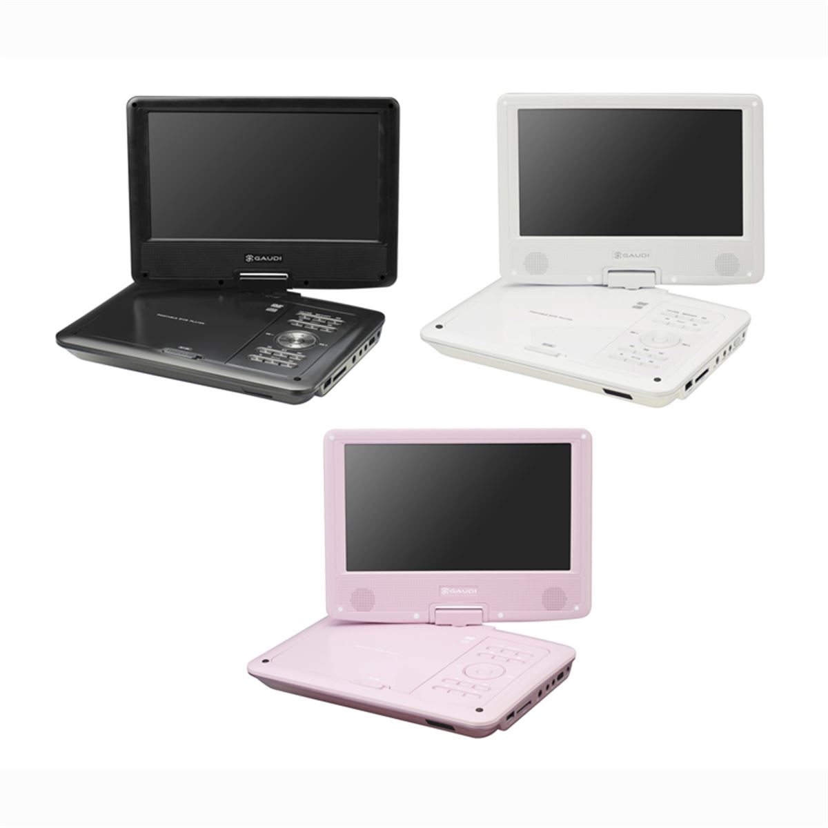 最終値下開封のみグリーンハウス バッテリー内臓9インチポータブルDVDプレーヤー DVD | GH-PDV9V-BK | GREEN HOUSE グリーンハウス