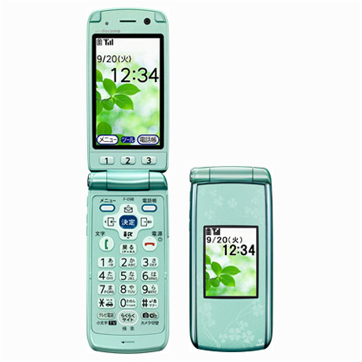 極美品　docomo らくらくホン ドコモ、防水・防塵の「らくらくホン7」に新色 - 価格.com