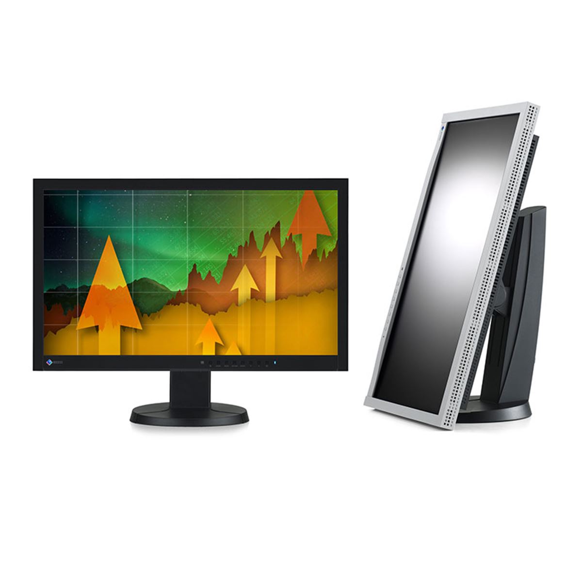 ナナオ、ピボット対応のIPSパネル塔載23型フルHD液晶 - 価格.com