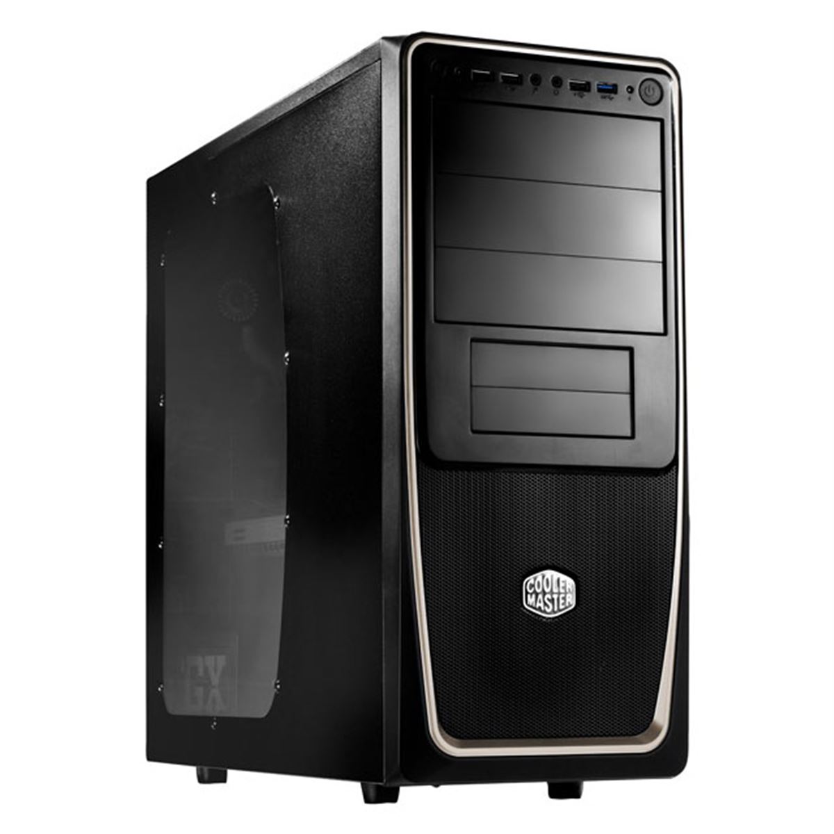 600（ブラック） MasterBox ミドルタワーPCケース i7対応 Core ミドルタワーPCケース Master Cooler | Master Cooler PCケース(自作PC用)