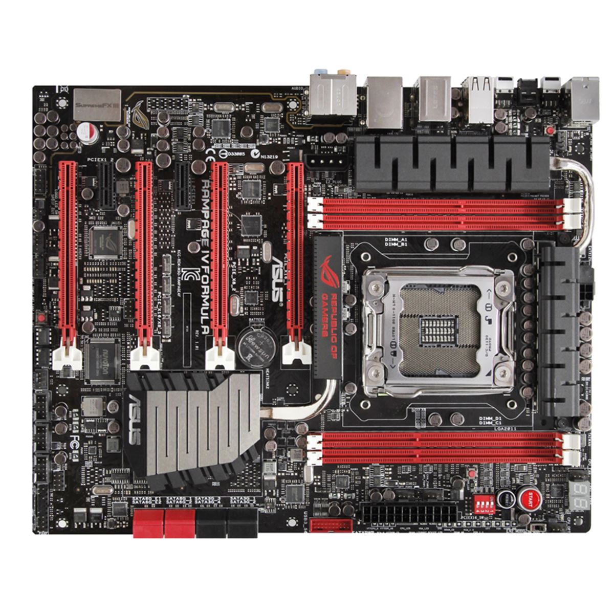 ASUS、ゲーマー向けX79マザーボード「Rampage IV Formula