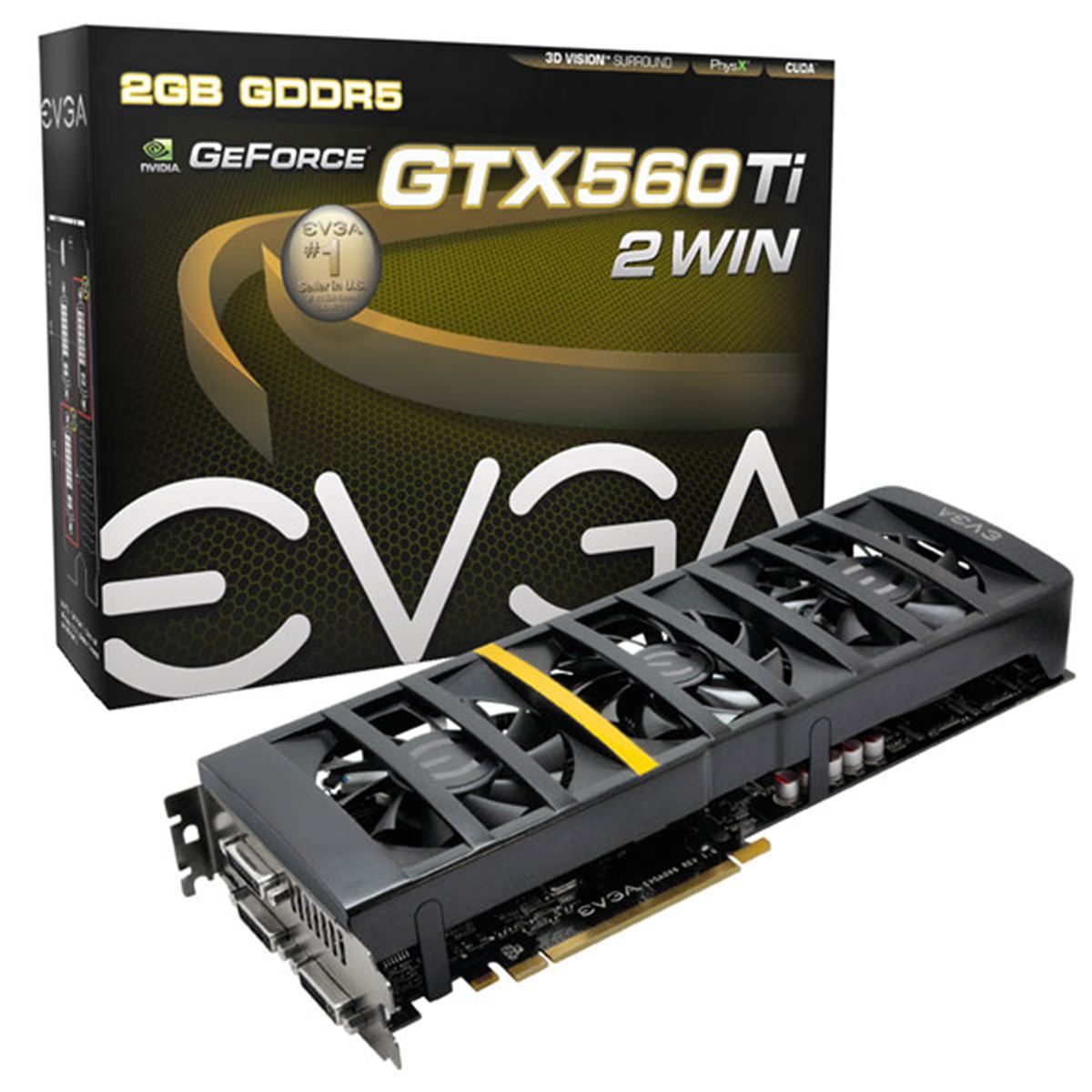 EVGA、Geforce GTX 560 Tiを2基搭載したビデオカード - 価格.com