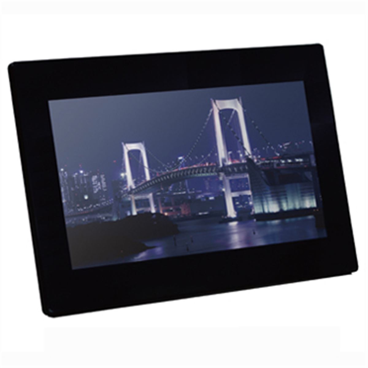 恵安、厚さ24mmの10型ワイド液晶搭載デジタルフォトフレーム - 価格.com
