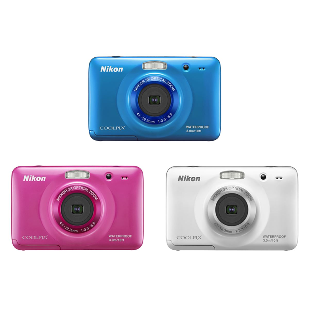 ニコン、家族で楽しめる新コンセプトのデジカメ「COOLPIX S30
