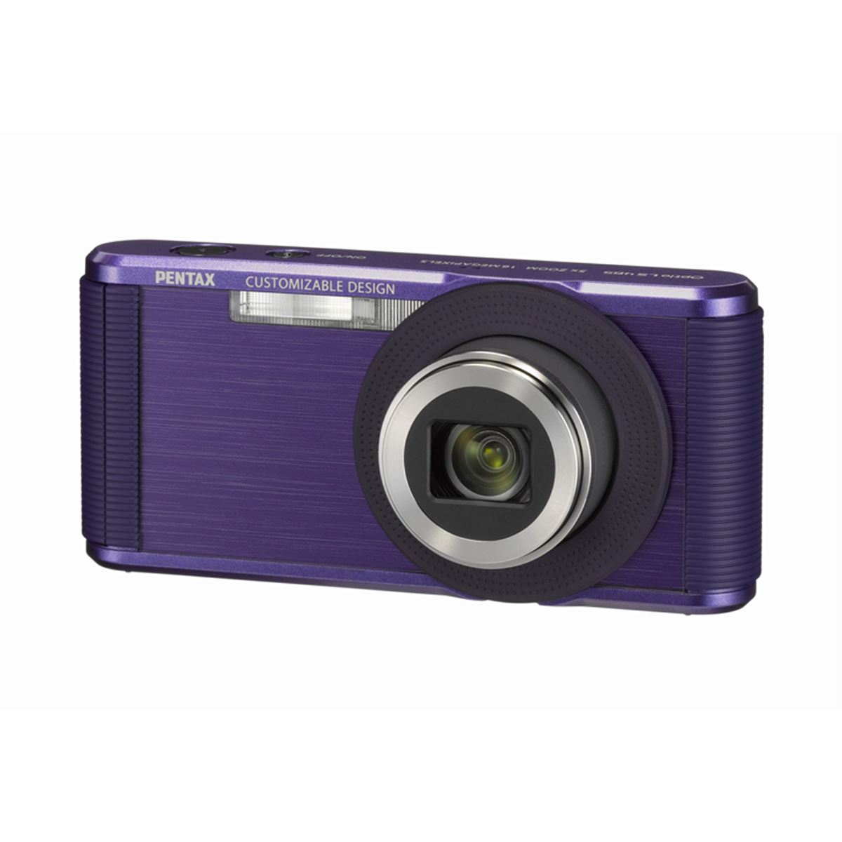 PENTAX★Optio LS465❤️着せ替⭕️安心実働品★スティックスタイル ペンタックス、スティックタイプデザインの着せ替えデジカメ