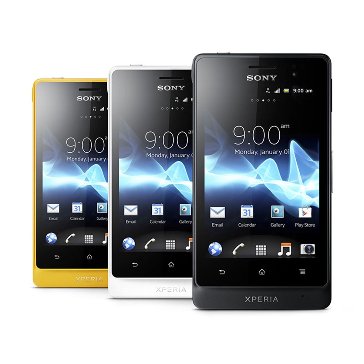 ソニー、グローバルモデル「Xperia go」と「Xperia acro S」を