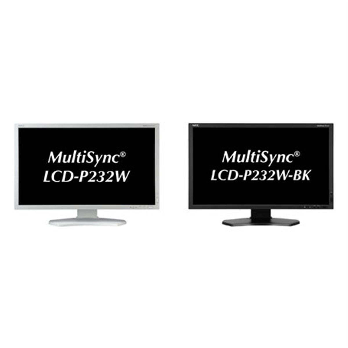 モニタ NEC Display MultiSync P232W-BK 23