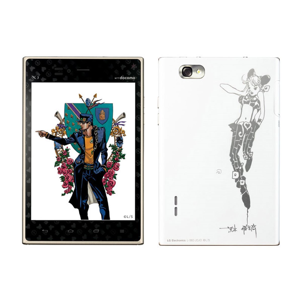 ドコモ、ジョジョスマホ「L-06D JOJO」を8月30日より発売 - 価格.com