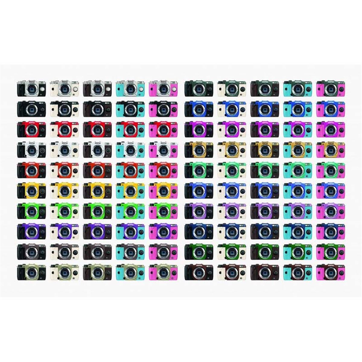 【希少】 オーダーカラー ペンタックス Q10 5-15mm レンズキット ペンタックス、Q10を100種類から選べる「オーダーカラー受注