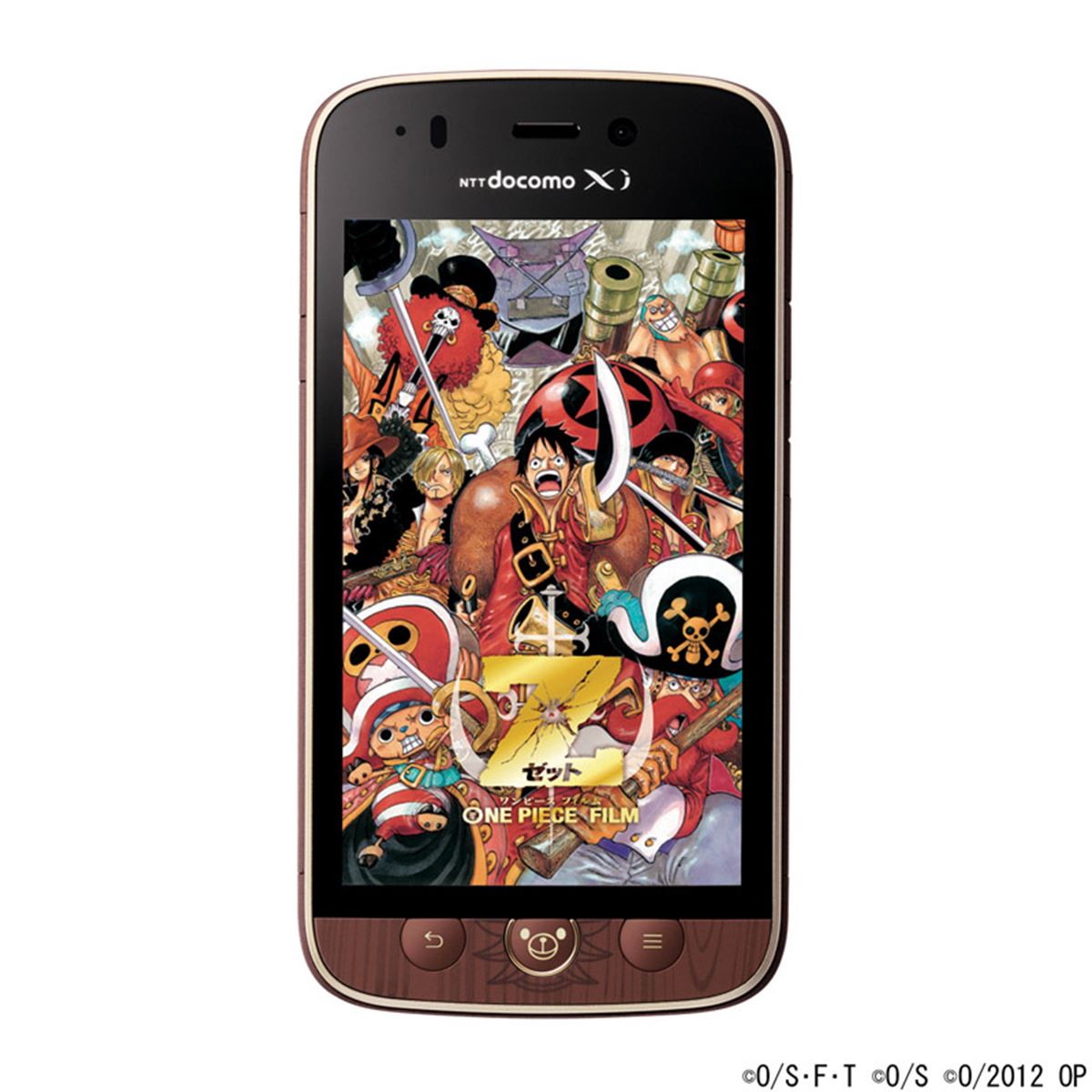 ドコモ、ONE PIECEスマホを1万台限定で11/28より先行WEB予約開始
