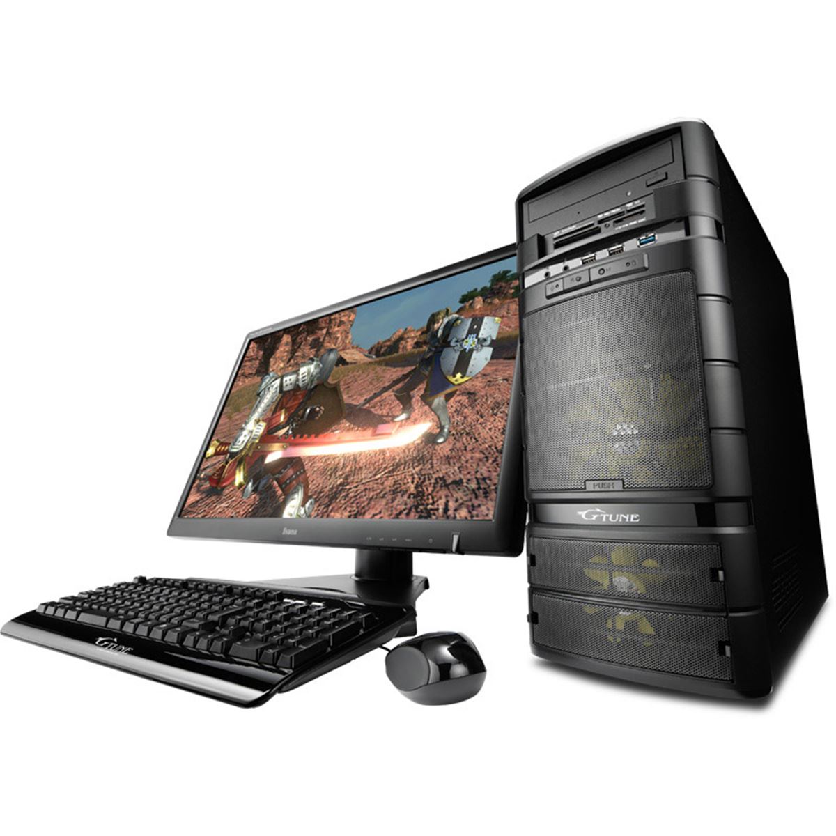i5 6500/gtx970/自作ゲーミングPC キーボード、マウス付き G-Tune、5万円台からの「イクシオン サーガ」推奨パソコン - 価格.com