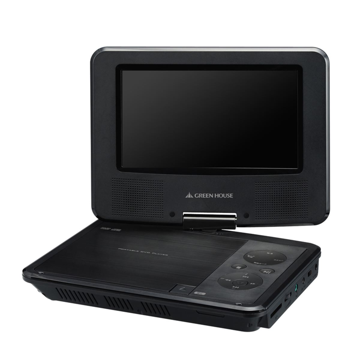 GREENHOUSE 7型液晶 TVチューナー内蔵ポータブルDVDプレーヤー GREENHOUSE 7型液晶 TVチューナー内蔵ポータブルDVDプレーヤー