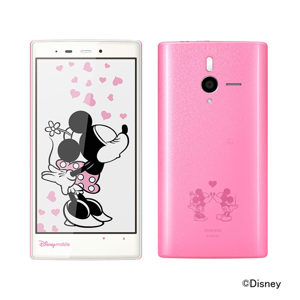 Disneymobile DM013SH スマートフォン 本体 ディズニー、ミニーをデザインした「DM013SH」を12/14発売 - 価格.com