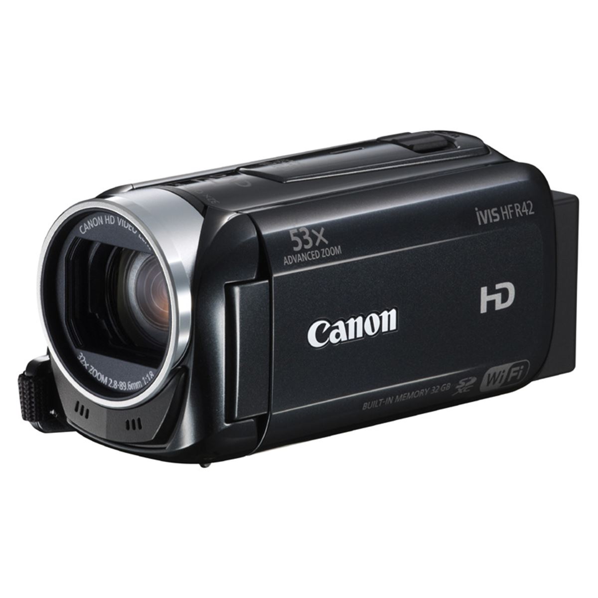 Amazon | Canon デジタルビデオカメラ iVIS HF R42 光学32倍