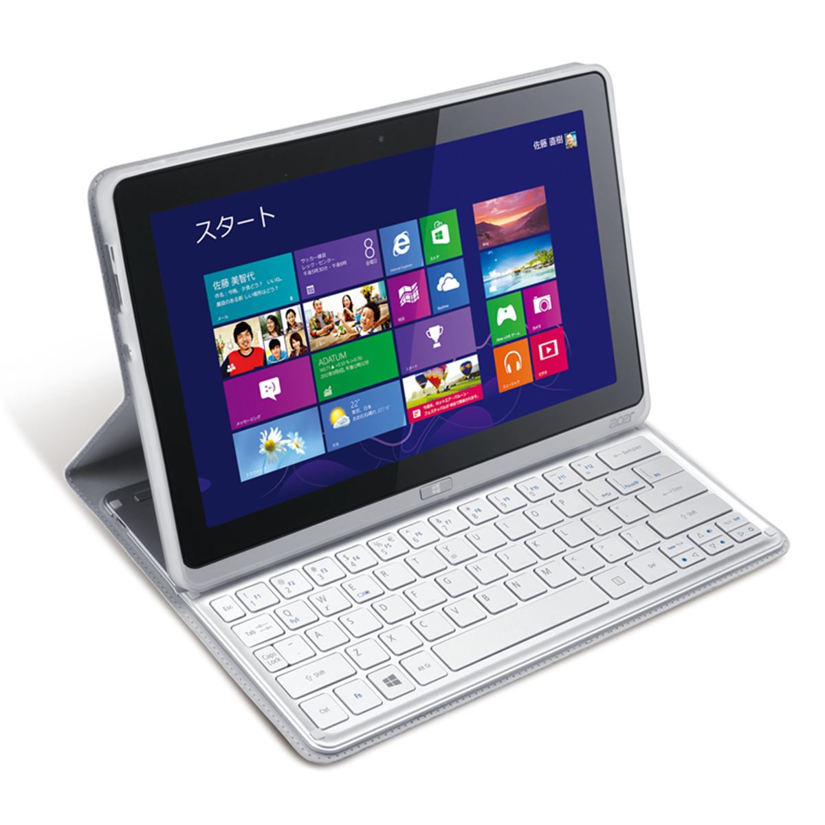 エイサー、フルHD液晶＆Core i5搭載Windows 8タブレット「ICONIA W700D