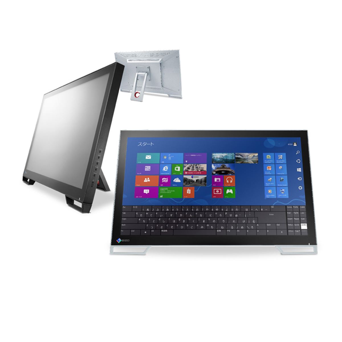 ナナオ、5点タッチやペン入力に対応した23型フルHD液晶「FlexScan