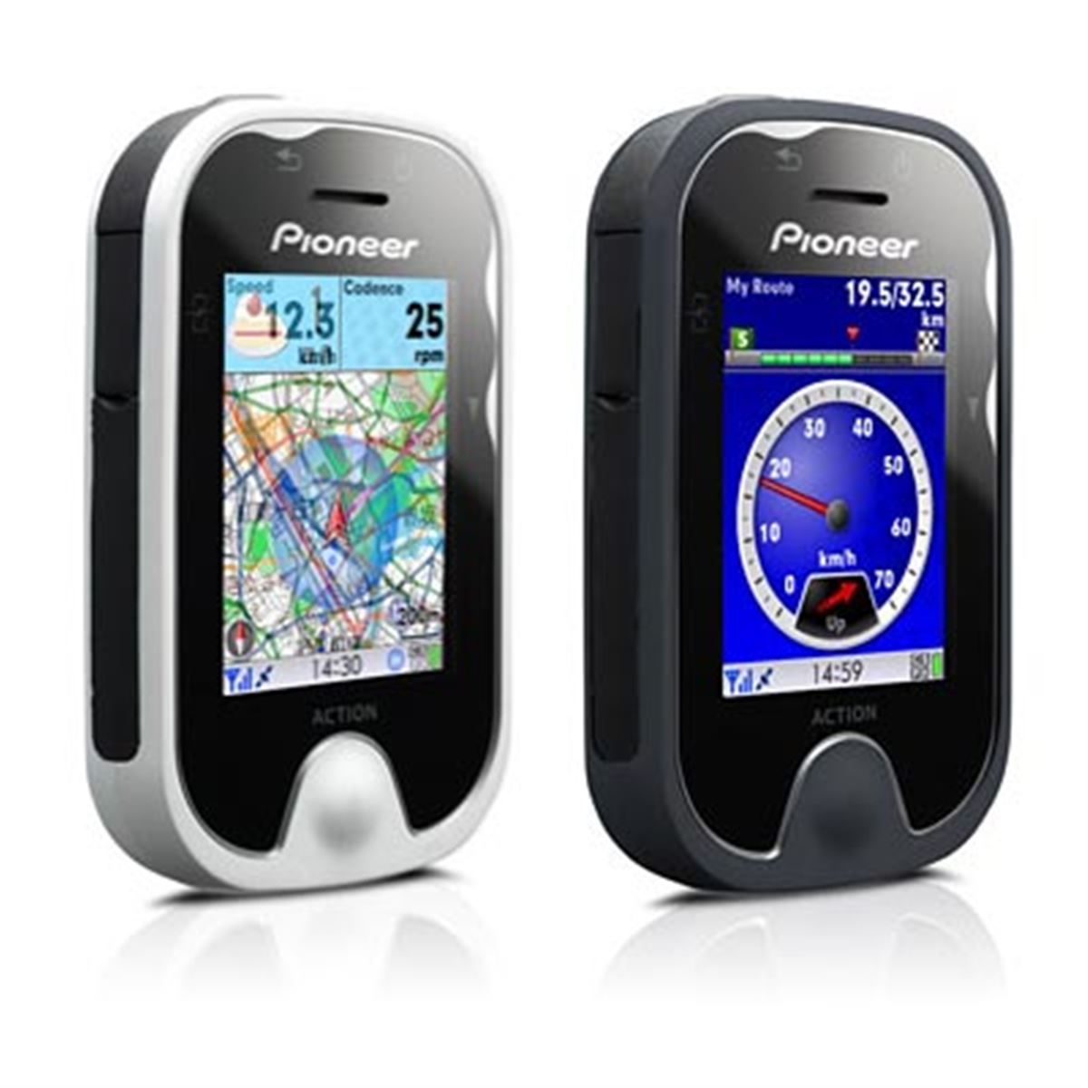 Pioneer SGX-CN710-W サイクルナビゲーション　ポダナビ パイオニア、通信機能内蔵の多機能サイクルコンピューター「SGX-CN710