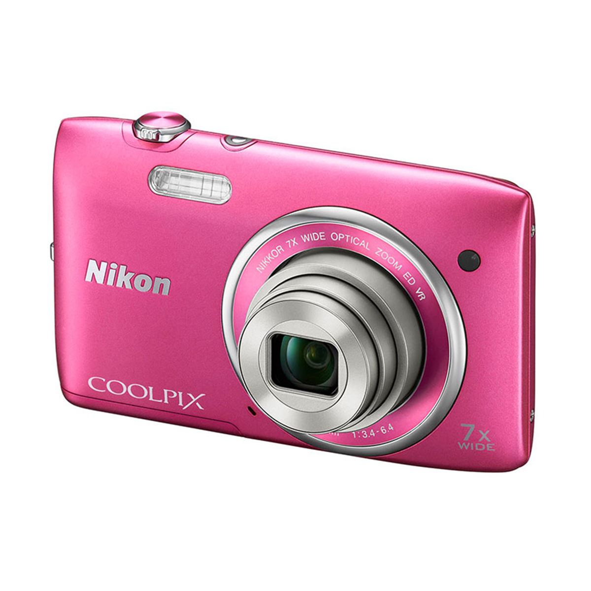Nikon COOLPIX S3500 Purple 20.05 MP Digital Camera English