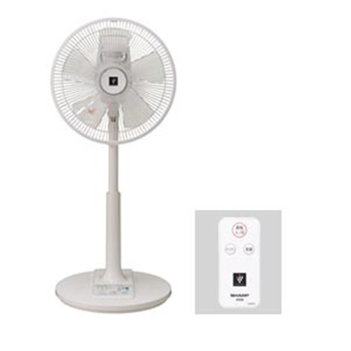 SHARP PJ-C3AS 家庭用扇風機 シャープ、プラズマクラスターを発生するリビングファン「PJ-C3AS