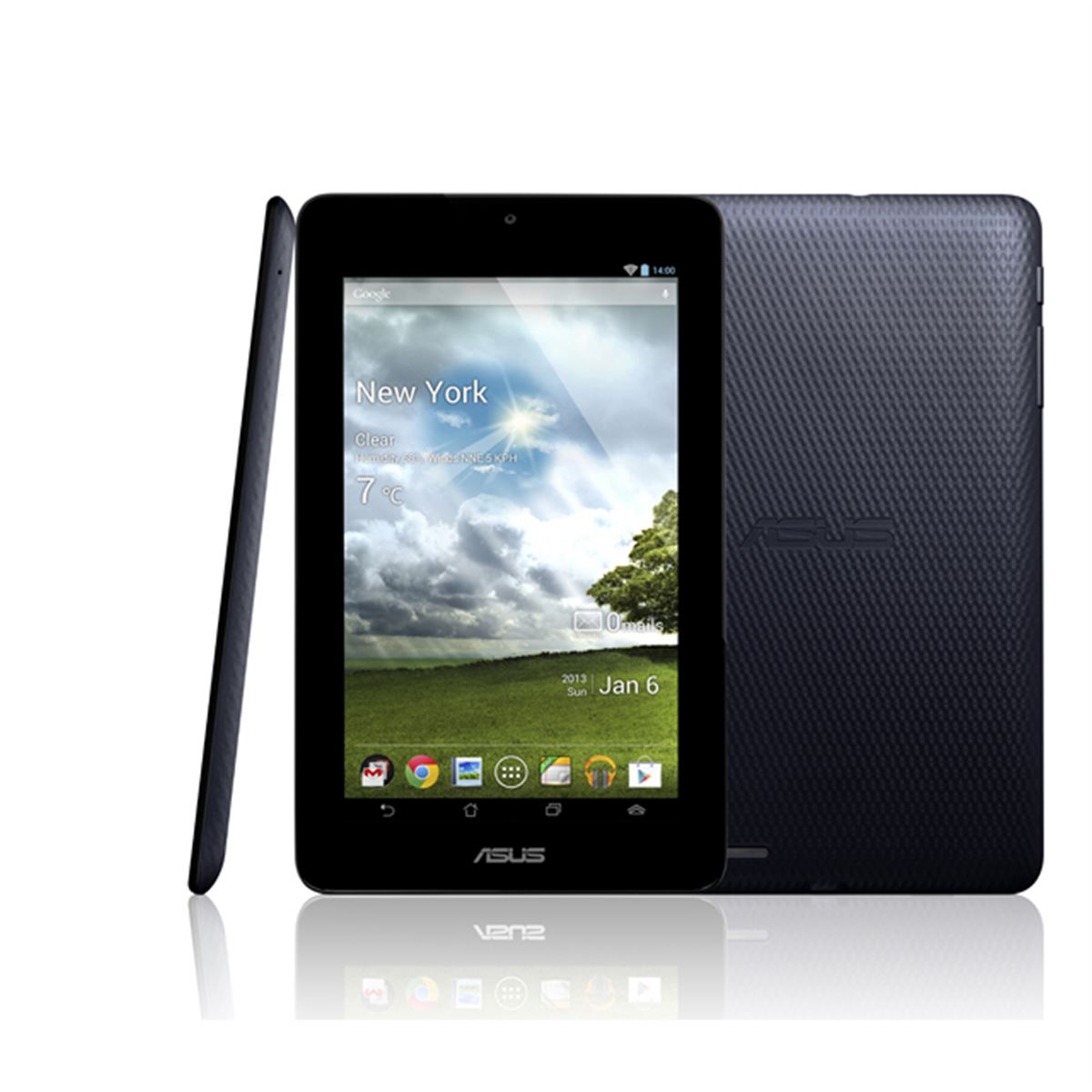 ASUS、厚さ11.2mm、重さ約358gの7型タブレット「MeMO Pad ME172V