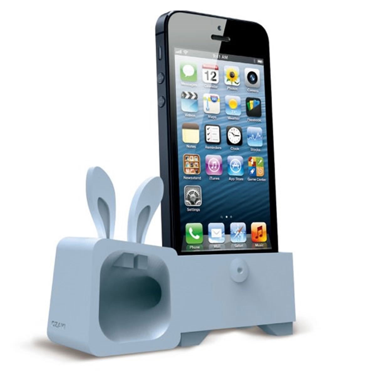 OZAKI、動物をデザインしたiPhone 5用スピーカー付きスタンド - 価格.com