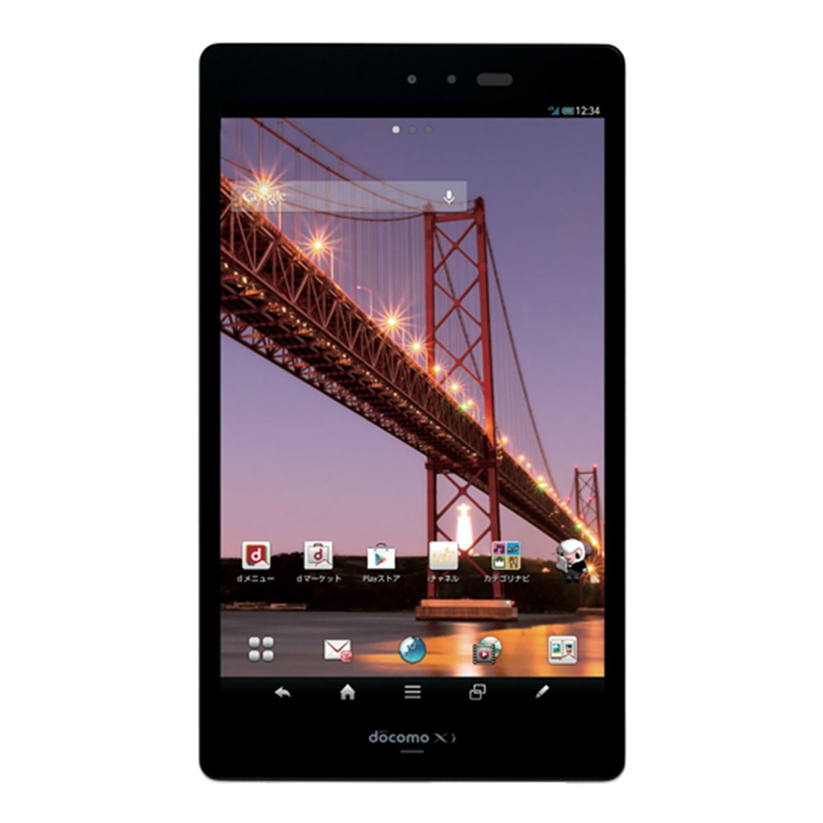 シャープ、フルセグ対応の7型WUXGA液晶タブレット「SH-08E