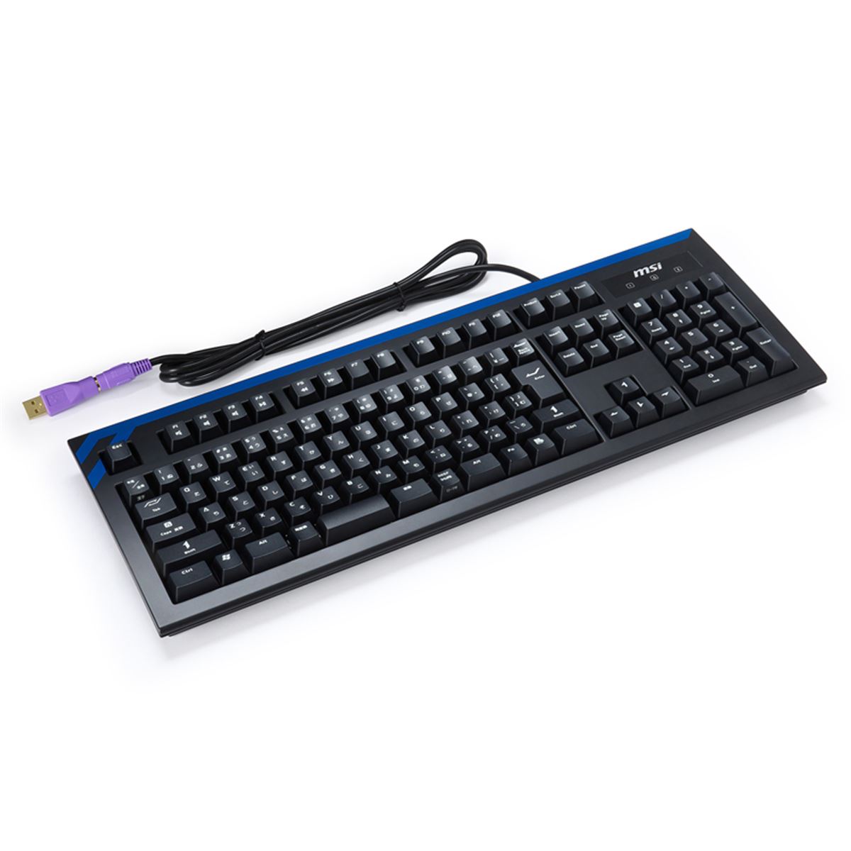 MSI、「赤軸」キースイッチ採用のゲーミングキーボード - 価格.com