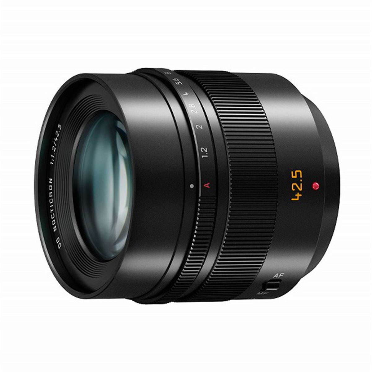 LEICA DG NOCTICRON 42.5mm/F1.2　パナライカ パナソニック、F1.2の「LEICA DG NOCTICRON 42.5mm/F1.2」を商品化