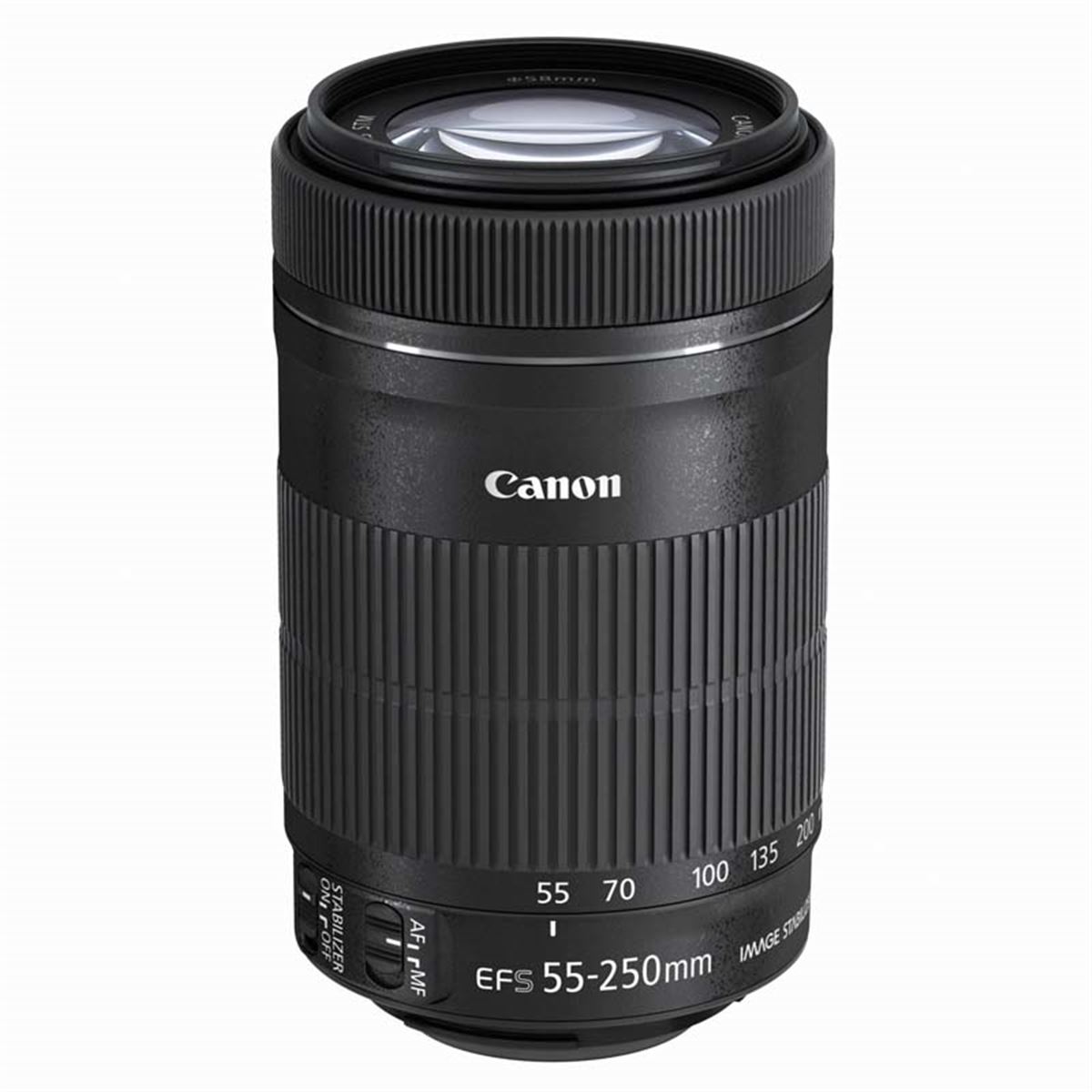 キヤノン、AF性能と利便性が向上した「EF-S55-250mm F4-5.6 IS STM