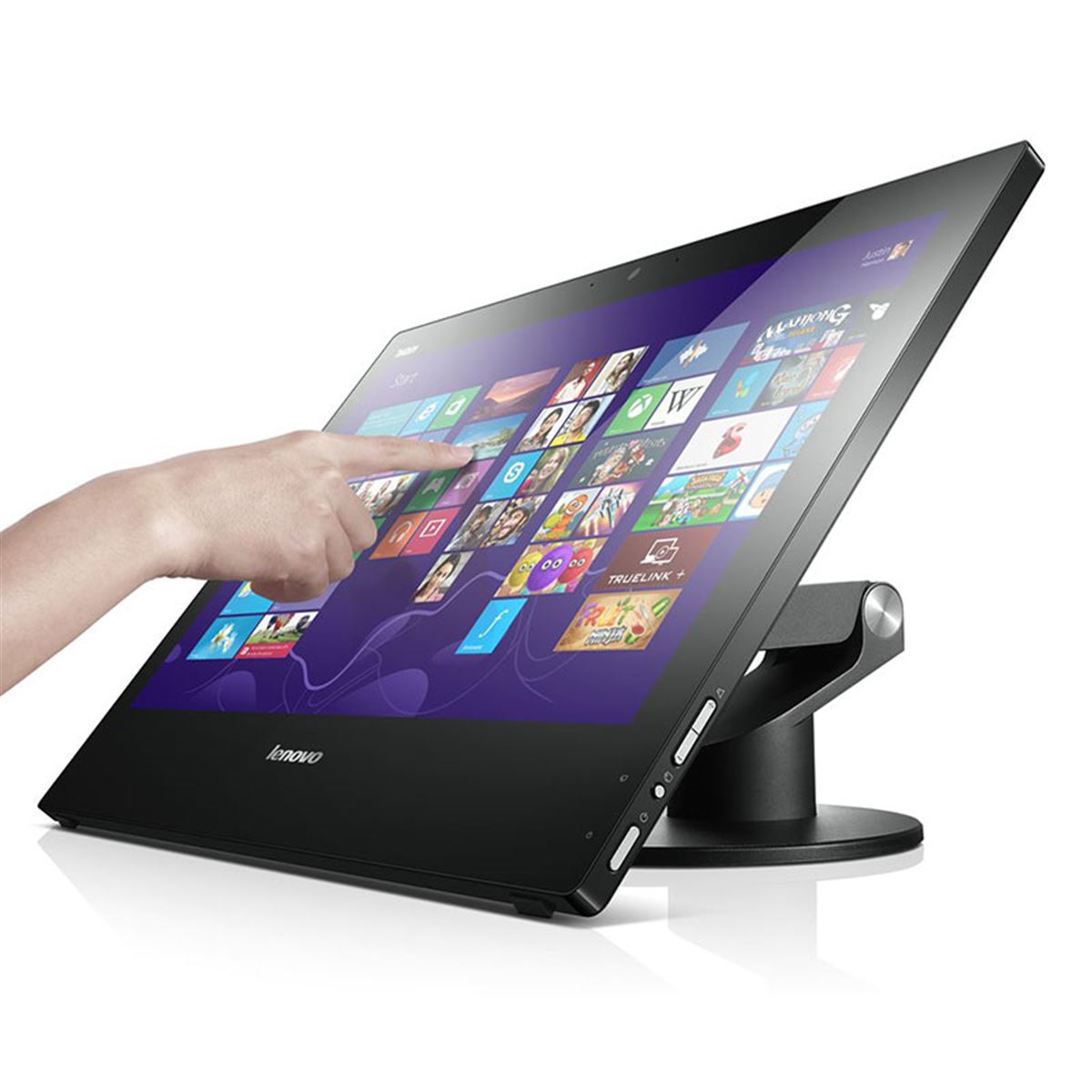 レノボ、25％薄型化した21.5型液晶一体型PC「ThinkCentre E93z