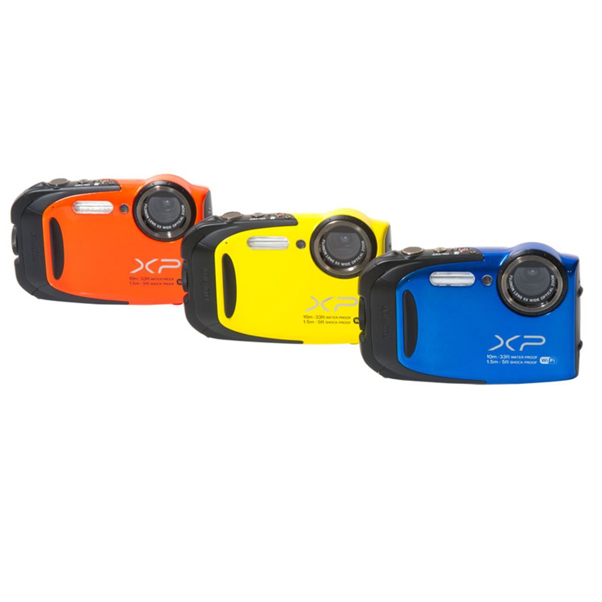 富士フイルム、水深10mの防水タフネスデジカメ「FinePix XP70